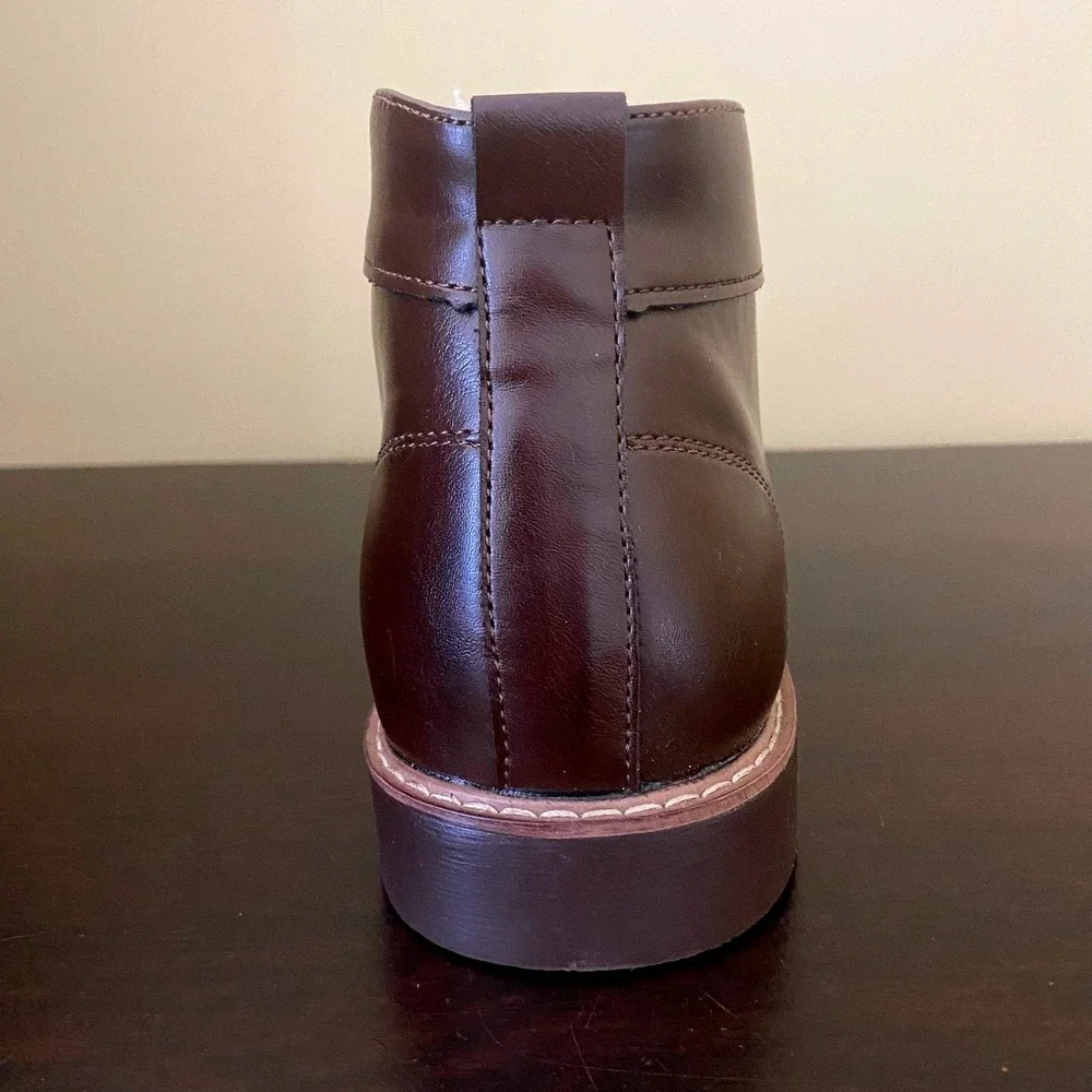 Deer Stags Mens Gorp Chukka Boots Dark Brown Plain Toe‎ Lace Up Ankle Boots NEW Deer Stags Mens Gorp Chukka Boots Dark Brown Plain Toe‎ Lace  main image 2